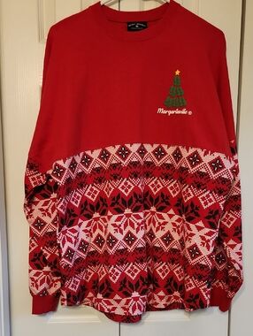 Margaritaville Christmas Holiday Spirit Jersey Dreamin' Of A Flip Flop Christmas